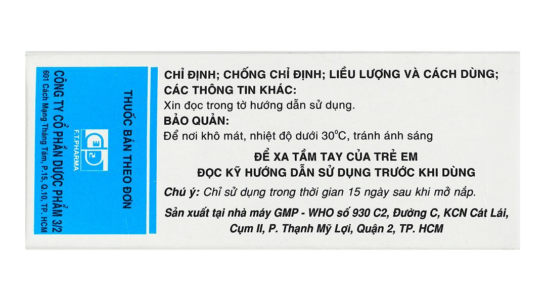 Dung dịch nhỏ mắt Tobcol-Dex điều trị viêm mi mắt, viêm kết mạc