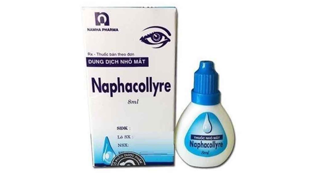 Thuốc nhỏ mắt Naphacollyre điều trị nhiễm khuẩn mắt