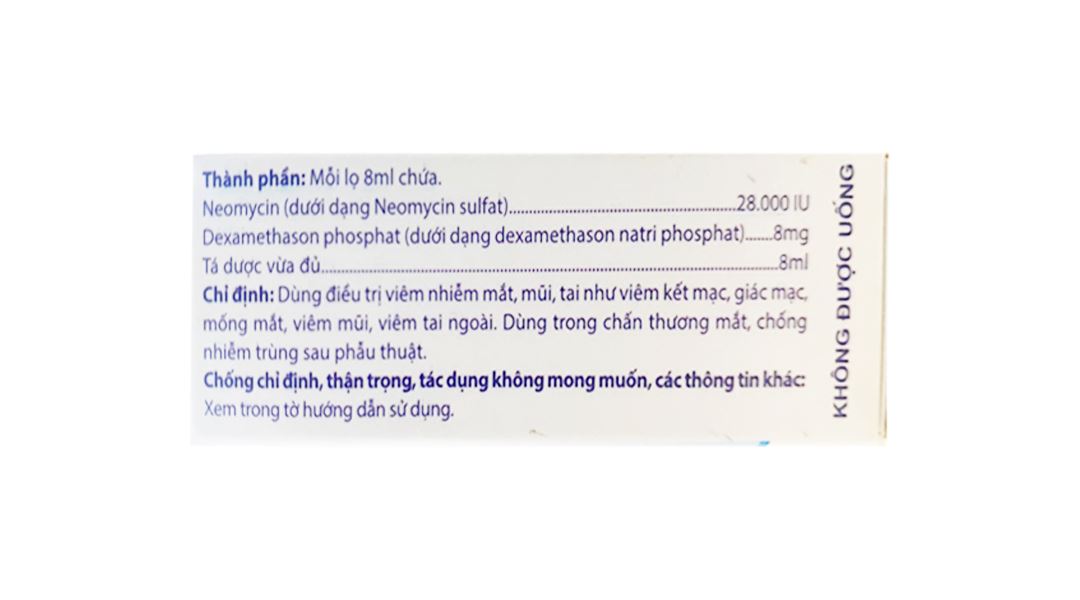 Dung dịch nhỏ TheKatadexan điều trị viêm kết mạc, giác mạc, viêm mũi, viêm tai