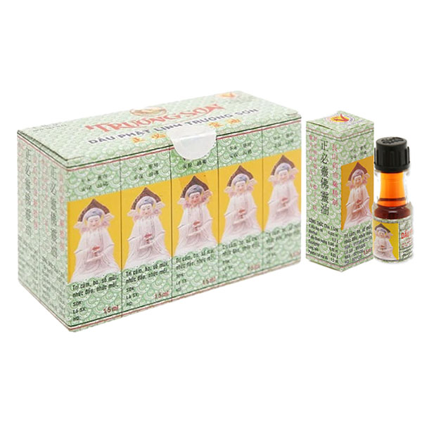 Dầu Phật Linh Trường Sơn (12 chai x 5ml) - 09/2025