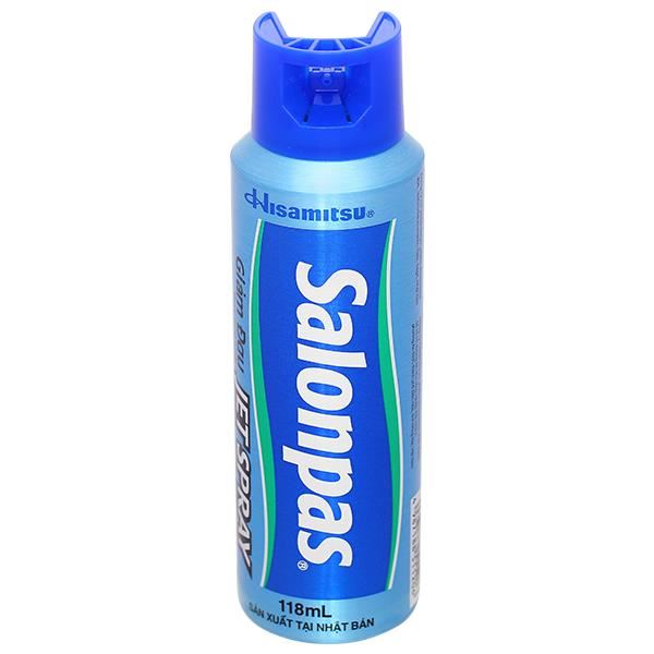 Xịt giảm đau Salonpas Jet Spray giảm đau, kháng viêm cơ khớp