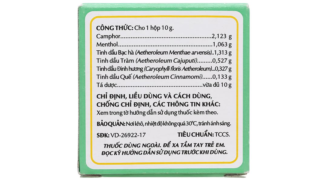 Cao Sao Vàng điều trị cảm cúm, nhức đầu