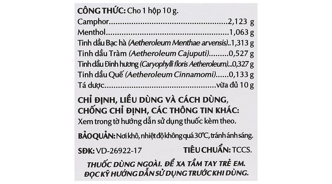 Cao Sao Vàng điều trị cảm cúm, nhức đầu