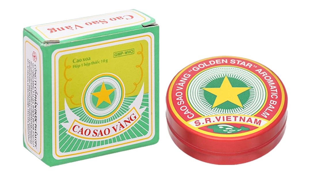 Cao Sao Vàng điều trị cảm cúm, nhức đầu