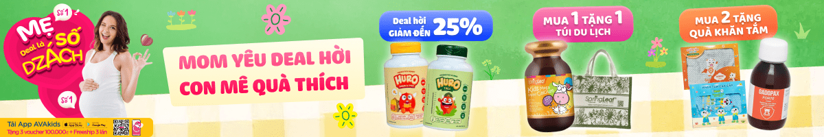 Vitamin Và Khoáng Chất Chính Hãng, Giá Tốt, Giảm Giá, Ưu Đãi Hấp Dẫn 05/2025 - Avakids.com