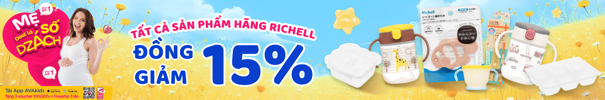 Richell Kinh Doanh Các Sản Phẩm Ti Ngậm, Bình Tập Uống,... Chính Hãng, Giảm Giá, Ưu Đãi Hấp Dẫn 05/2025 - Avakids.com