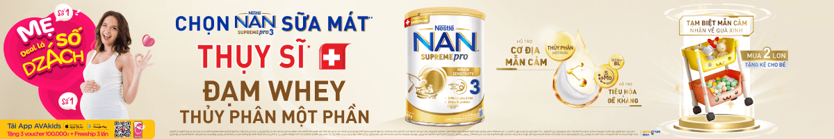 Sữa Bột Nan Nestlé Cho Bé Chính Hãng, Giá Tốt 05/2025 - Avakids.com
