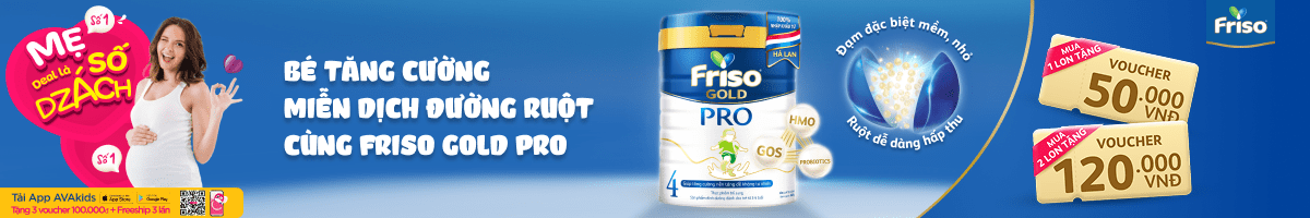 Giá Sữa Friso, Frisolac Gold Chính Hãng, Mới Nhất 05/2025 - Avakids.com