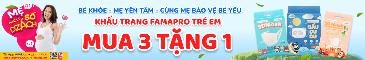 Khẩu Trang Chính Hãng, Giá Tốt Giảm Đến 20% 05/2025 - Avakids.com