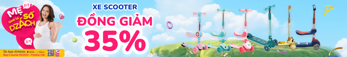 Xe Scooter Giá Rẻ, Chất Lượng, An Toàn Đồng Giảm 35% 05/2025 - Avakids.com
