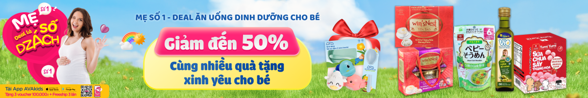 Thực Phẩm Ăn Dặm Cho Bé, Thực Phẩm Chức Năng Chính Hãng, Giảm Giá, Ưu Đãi Hấp Dẫn 05/2025 - Avakids.com