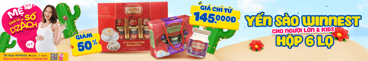 Yến Sào Win's Nest Nguyên Chất, Cho Trẻ Từ 1 Tuổi, Giàu Dinh Dưỡng 05/2025 - Avakids.com