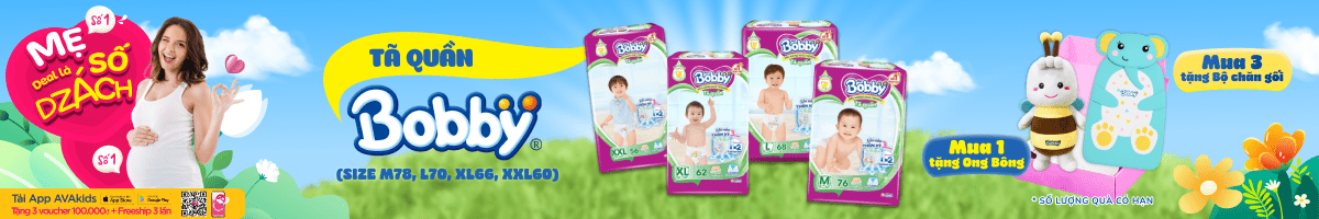 Bỉm Tã Bobby Chất Lượng, Chính Hãng, Giá Tốt 05/2025 - Avakids.com