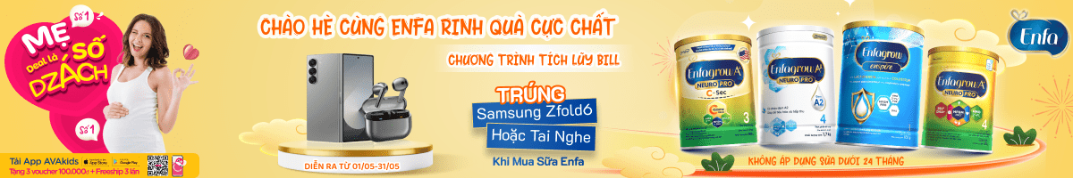 Sữa Enfa Cho Trẻ Các Loại, Chính Hãng, Giá Tốt 05/2025 - Avakids.com