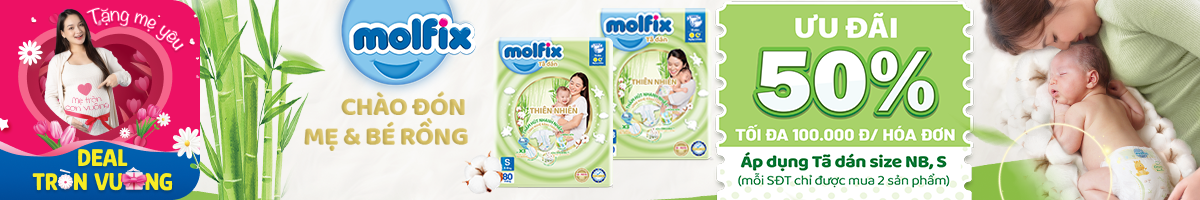 Bỉm, Tã Molfix Thiên Nhiên Thoáng Khí, Giá Tốt 10/2024 - Avakids.com