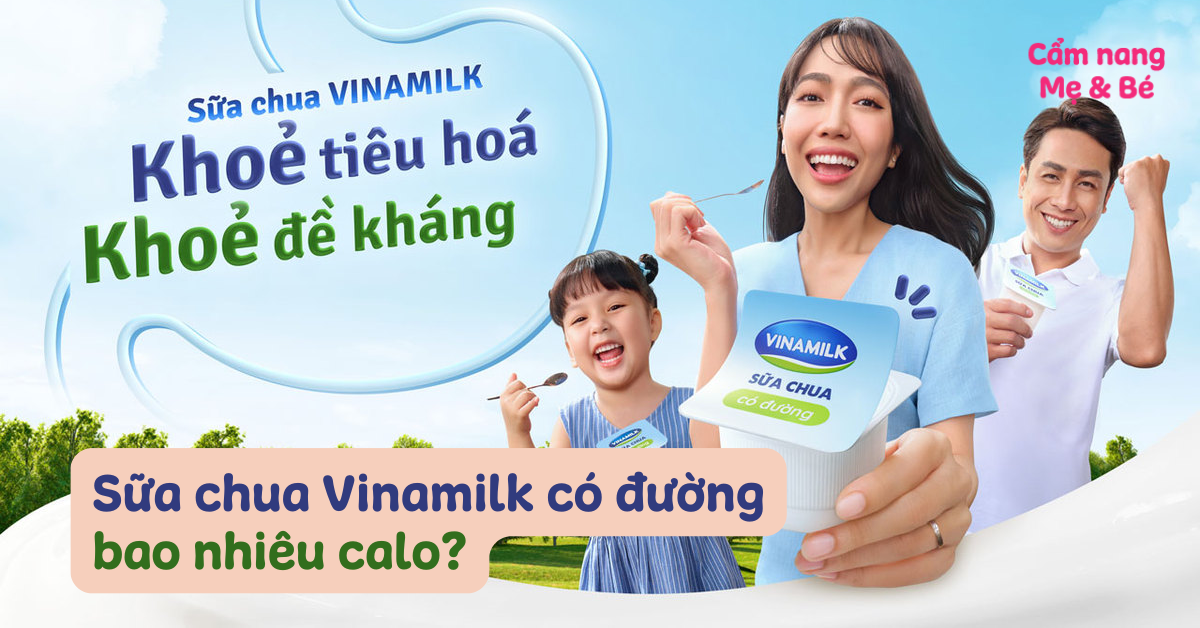 Một hộp sữa chua Vinamilk có đường bao nhiêu calo? Ăn có béo không?