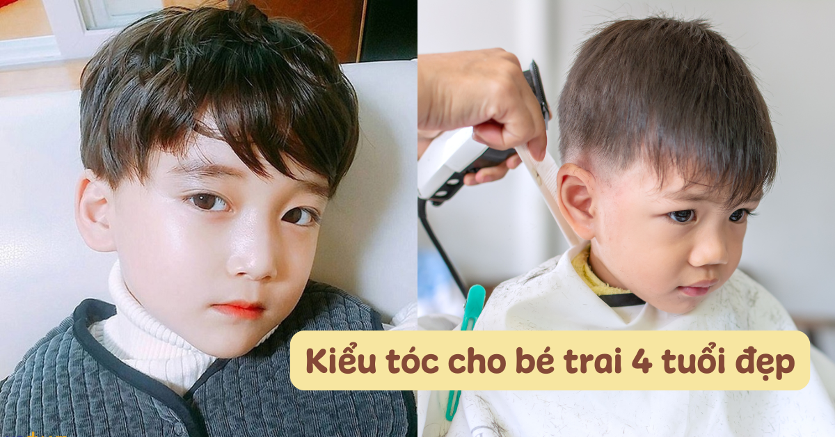 Tổng hợp 10+ kiểu tóc cho bé trai 4 tuổi đẹp hot nhất năm 2025