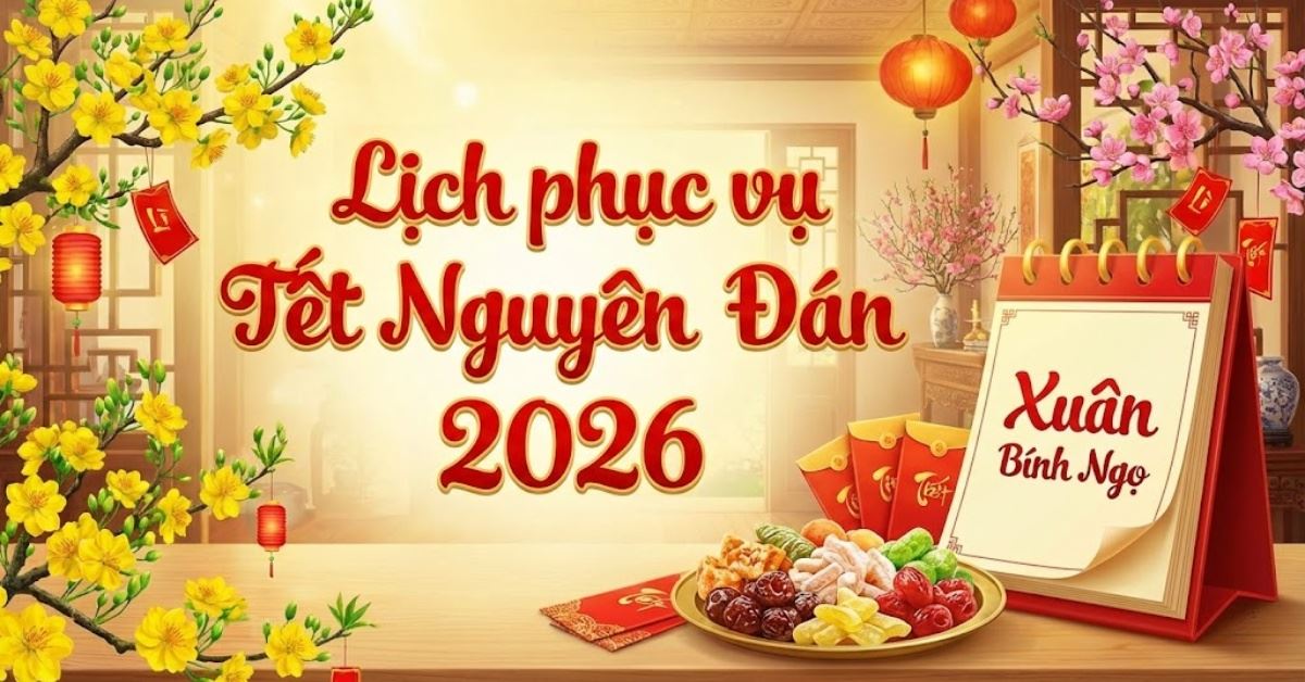 Lịch phục vụ Tết Nguyên Đán 2026: AVAKids BÁN ONLINE XUYÊN TẾT, ưu đãi cực sốc đến 50%++. Mua ngay!