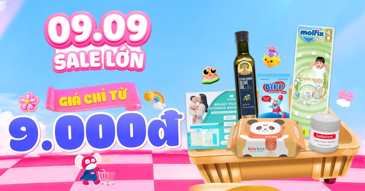 ĐẠI TIỆC ĐỒNG GIÁ 9/9 – DEAL XỊN GIÁ YÊU, MẸ SĂN NGAY!