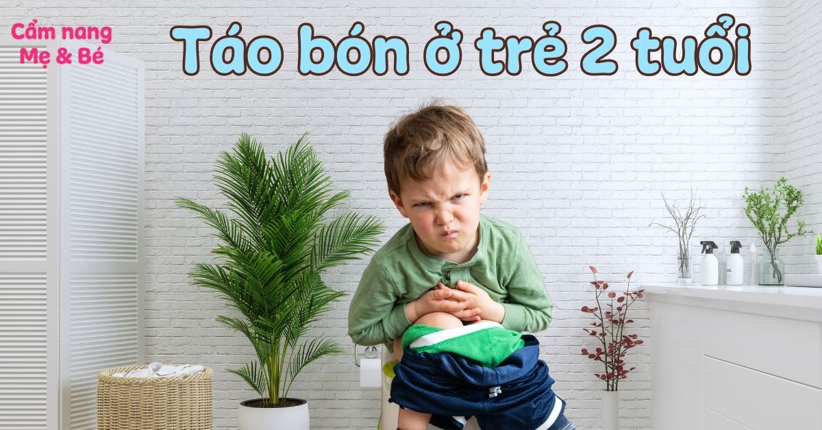 Táo bón ở trẻ 2 tuổi: Nguyên nhân, dấu hiệu và giải pháp điều trị