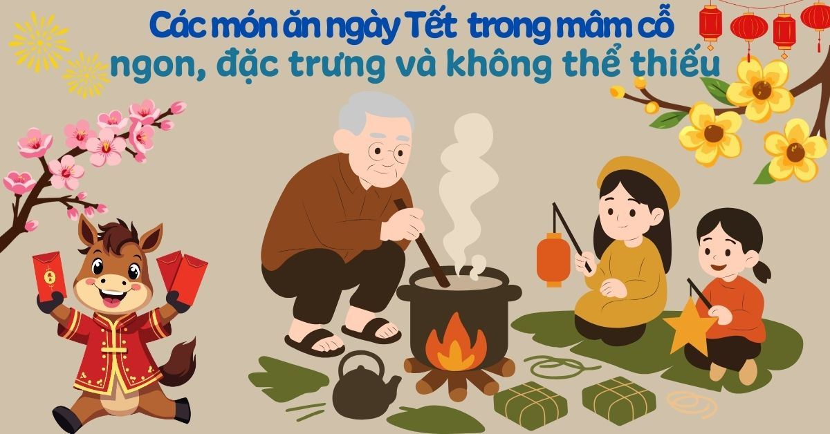 Tổng hợp 30+ các món ăn ngày Tết ngon, đặc trưng và không thể thiếu trong mâm cỗ