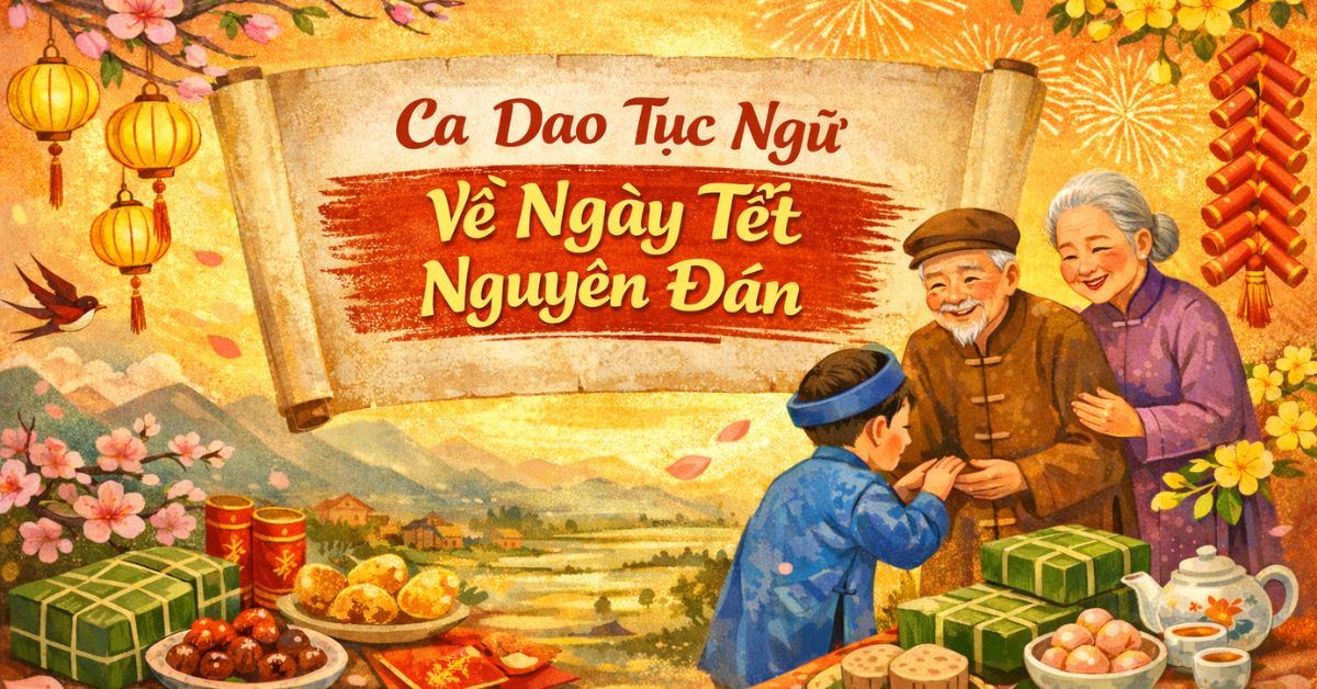 100+ câu ca dao tục ngữ về ngày Tết nguyên đán hay, ý nghĩa nhất