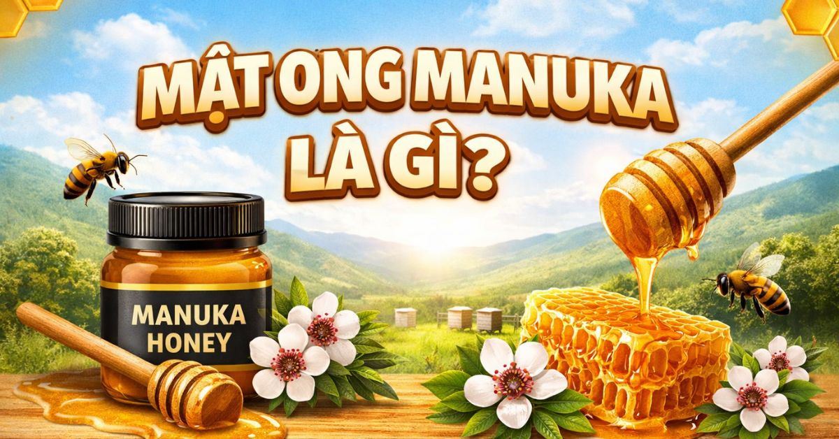 Mật ong Manuka là gì? Lợi ích và cách dùng mật ong Manuka tốt cho sức khỏe
