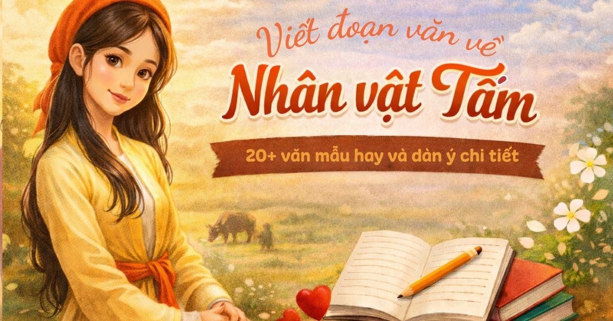 Viết đoạn văn về nhân vật Tấm lớp 3 – Dàn ý chi tiết và văn mẫu hay, điểm cao