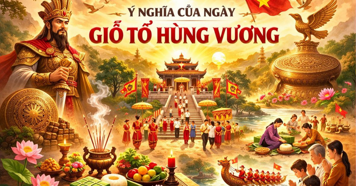 Nguồn gốc, ý nghĩa của ngày Giỗ Tổ Hùng Vương mùng 10 tháng 3 âm lịch