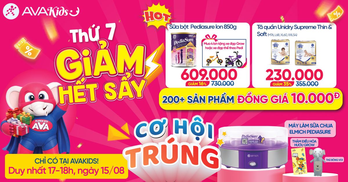 THỨ 7 - GIẢM HẾT SẨY