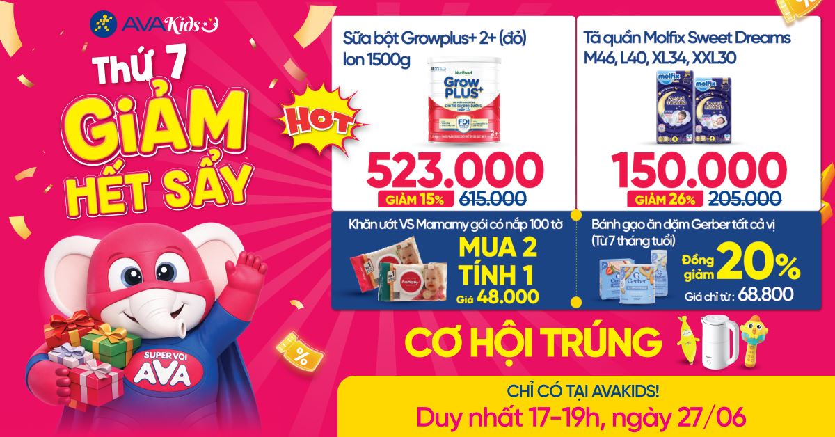 THỨ 7 - GIẢM HẾT SẨY