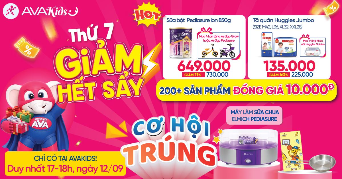 THỨ 7 - GIẢM HẾT SẨY