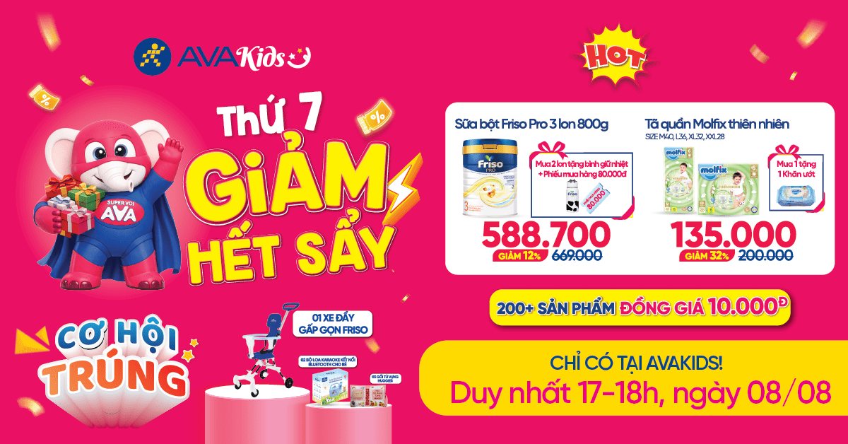 THỨ 7 - GIẢM HẾT SẨY