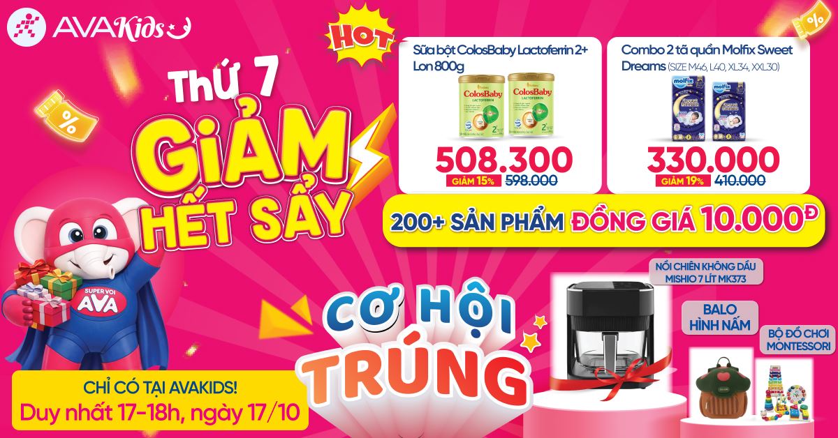 THỨ 7 - GIẢM HẾT SẨY