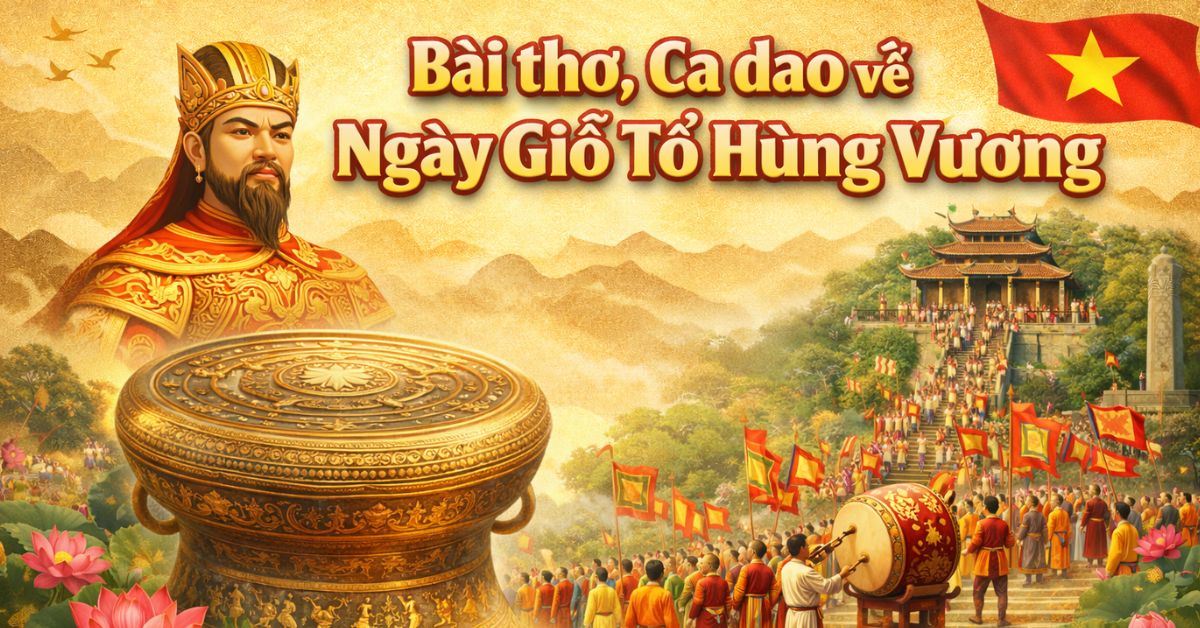 20+ bài thơ, ca dao về ngày Giỗ Tổ Hùng Vương hay và ý nghĩa nhất