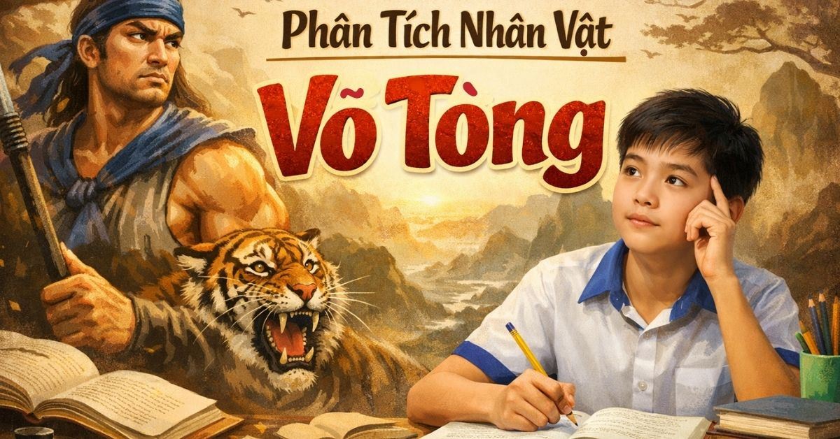 30+ viết bài văn phân tích đặc điểm nhân vật Võ Tòng hay, ngắn (điểm cao)