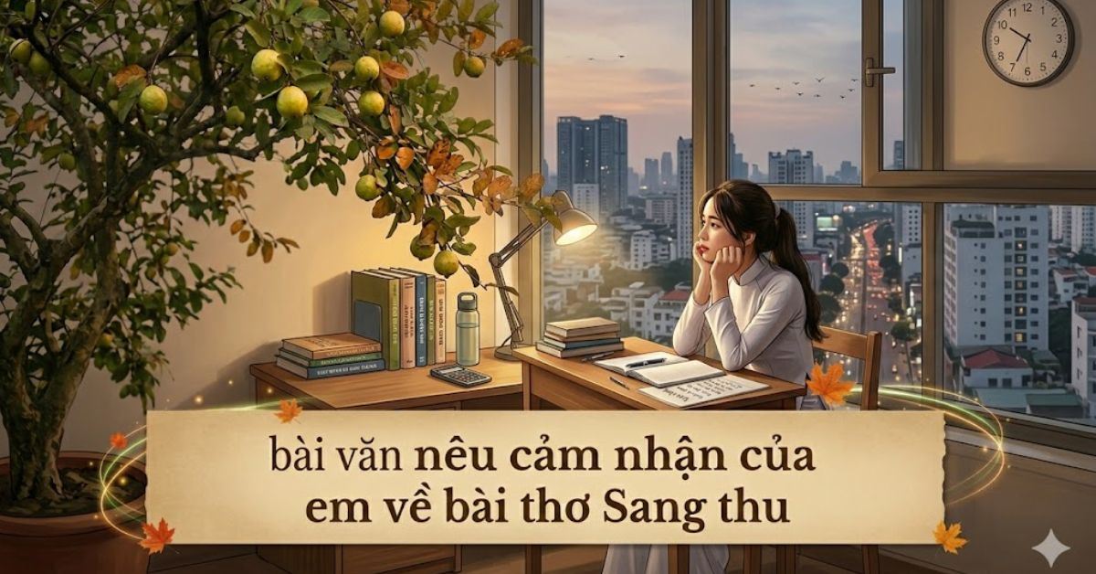 20+ bài văn nêu cảm nhận của em về bài thơ Sang thu hay nhất, điểm cao