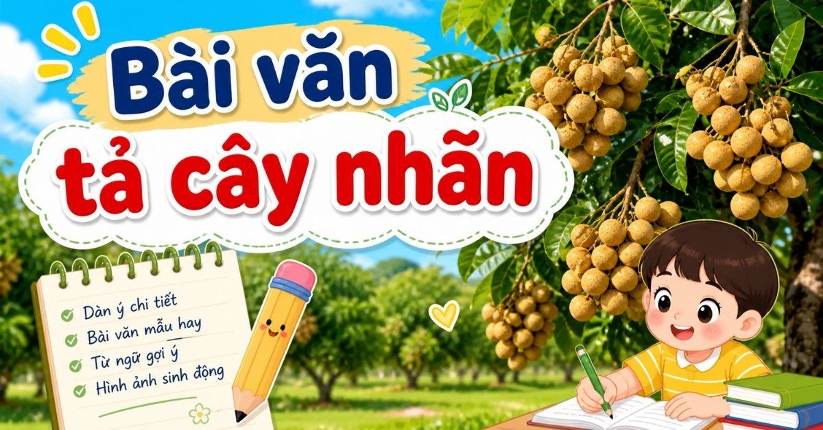 20 bài văn tả cây nhãn lớp 4 ngắn gọn, điểm cao (được tuyển chọn)