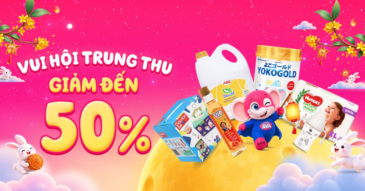 VUI HỘI TRUNG THU – GIẢM ĐẾN 50% CHỈ CÓ TẠI AVAKIDS