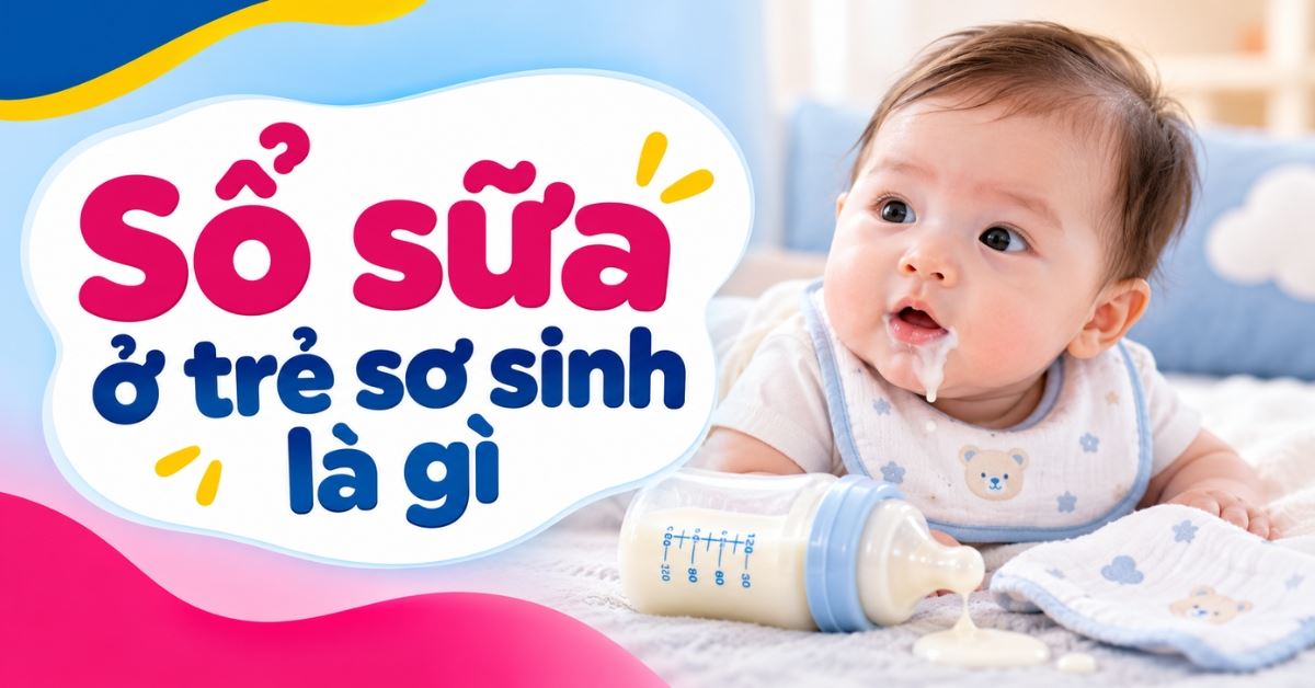 Sổ sữa ở trẻ sơ sinh là gì? Dấu hiệu và cách chăm sóc bé khỏe mạnh