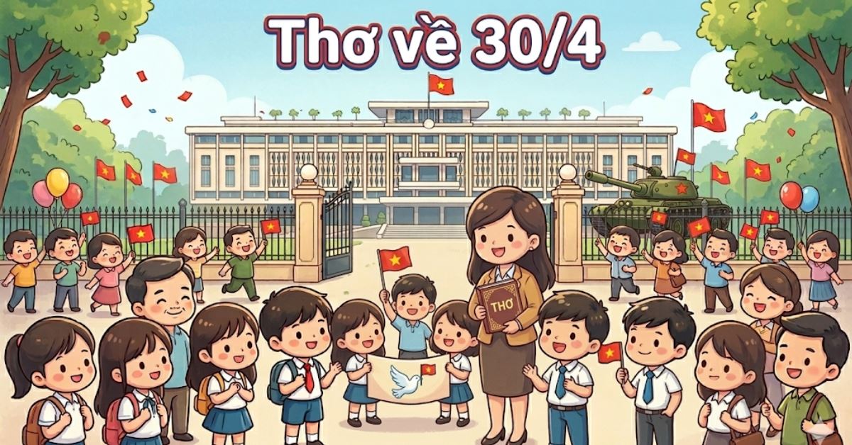 25 bài thơ về ngày Giải phóng miền Nam 30/4 hay, ý nghĩa, cảm động