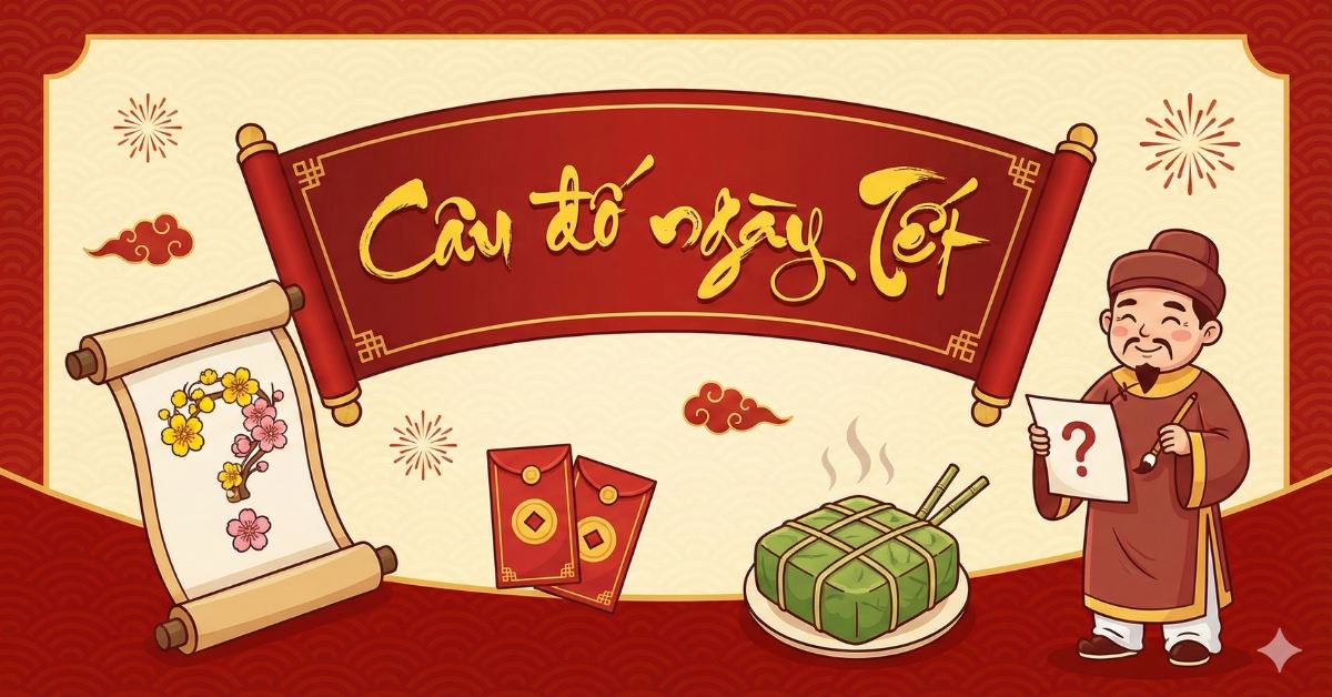 100 câu đố ngày Tết vui, có mẹo về Tết cực hay, có đáp án cho gia đình