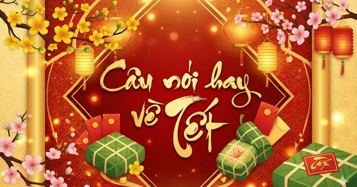 200+ câu nói hay về Tết 2026: STT, Lời chúc, Ca dao tục ngữ hay nhất