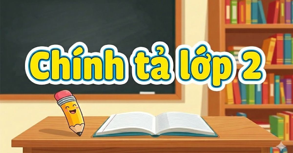 Chính tả lớp 2: Tổng hợp kiến thức, tải file bài tập miễn phí
