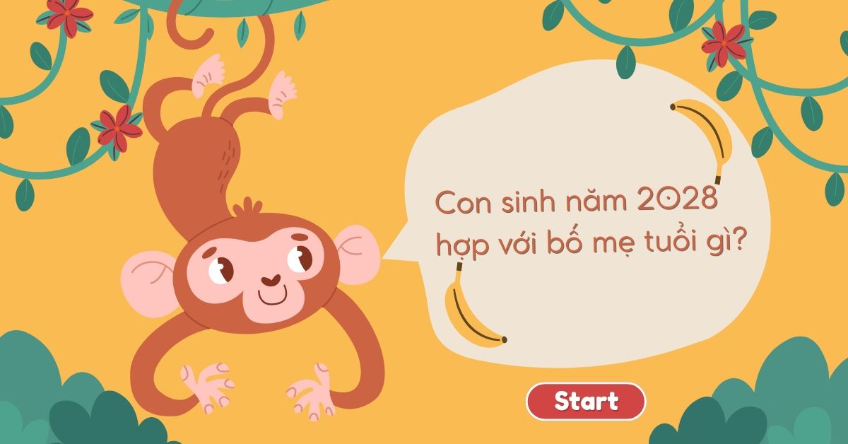 Con sinh năm 2028 hợp với bố mẹ tuổi gì? Tháng nào tốt?