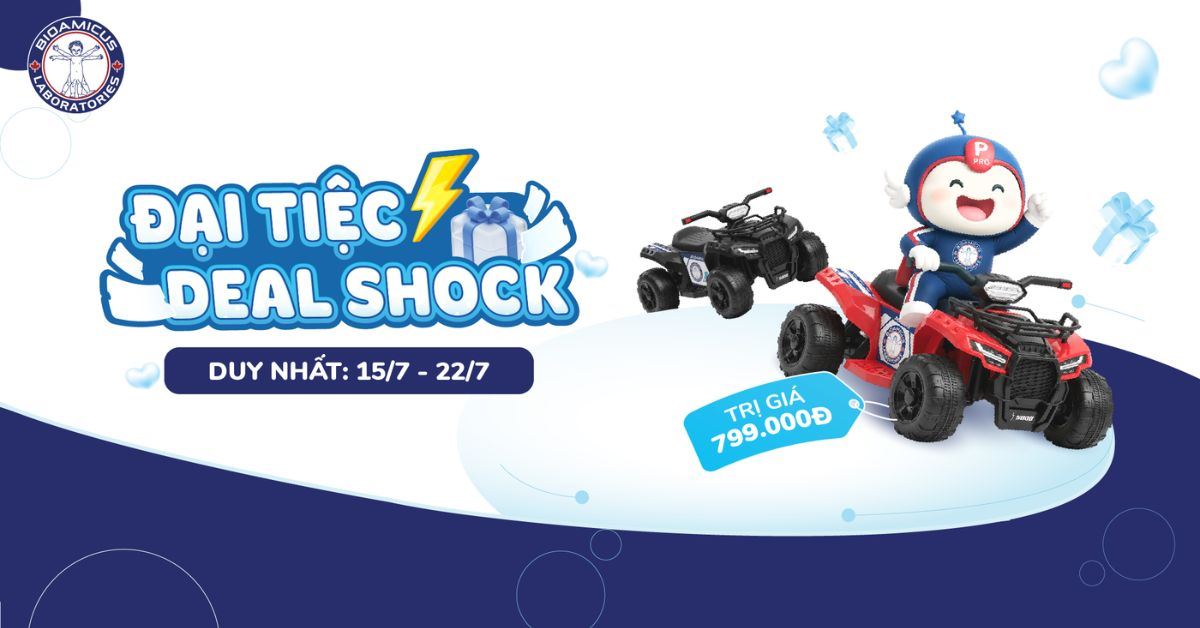 Đại tiệc BioAmicus Deal sock Mua 6 tặng 1 từ 15/07 - 22/07