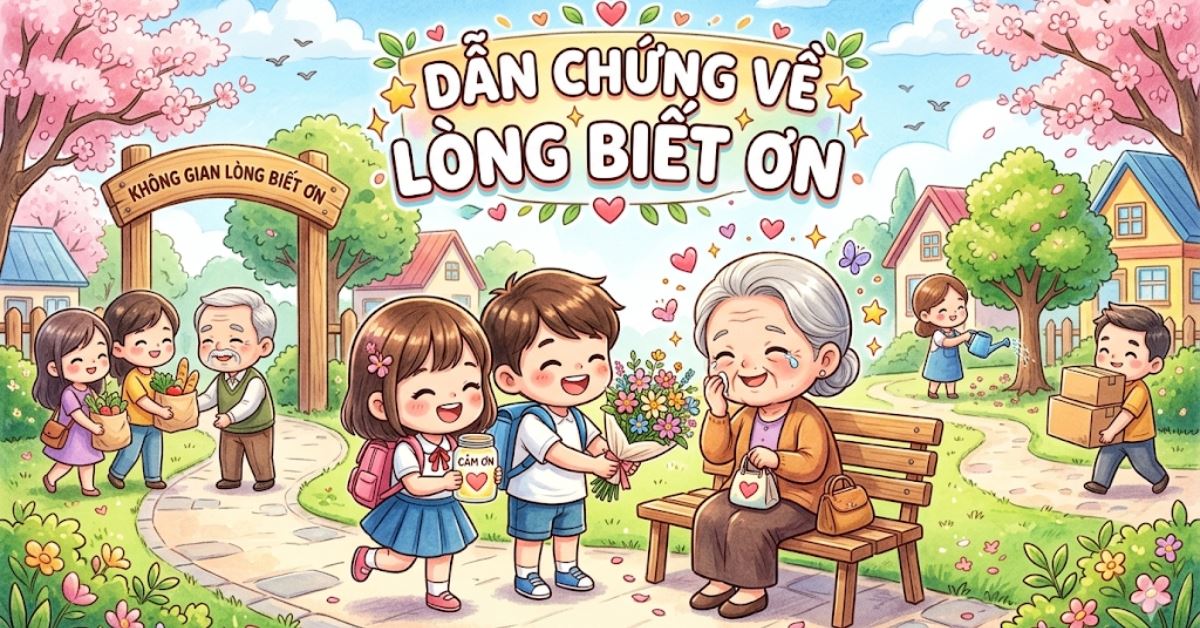 Dẫn chứng về lòng biết ơn hay, tiêu biểu cho bài văn nghị luận