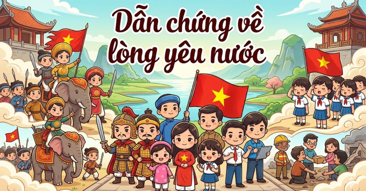 Dẫn chứng về lòng yêu nước hay, mới nhất có chọn lọc 2026