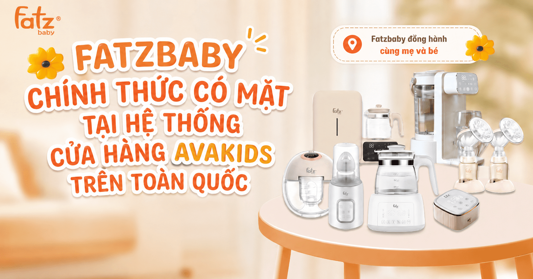 FATZBABY chính thức có mặt tại hệ thống cửa hàng AVAKids trên toàn quốc