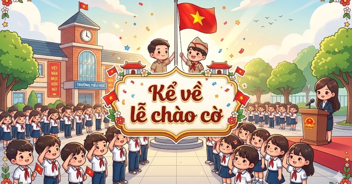 20 bài văn mẫu kể về lễ chào cờ lớp 4 ngắn gọn, điểm cao được tuyển chọn